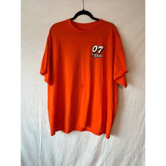 SCOFIELD MOTORSPORTS 07 Orange Size XL Shirt - Picture 1 of 2